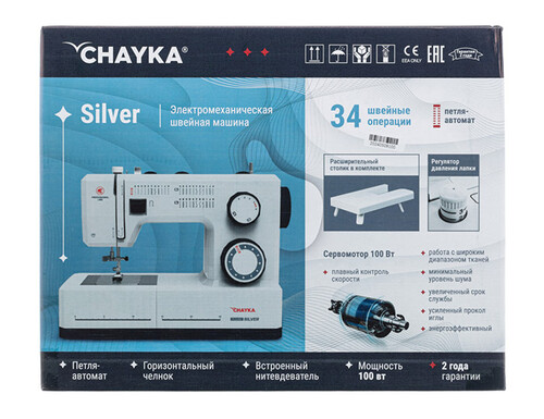 Купить Швейная машина CHAYKA Silver  9162364. Характеристики, отзывы и цены в Донецке