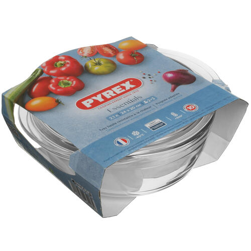 Купить Стеклянная кастрюля с крышкой Pyrex Essentials  5090025. Характеристики, отзывы и цены в Донецке