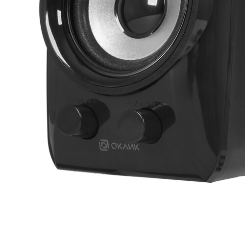 Купить Колонки Оклик OK-420 черный  5363305. Характеристики, отзывы и цены в Донецке