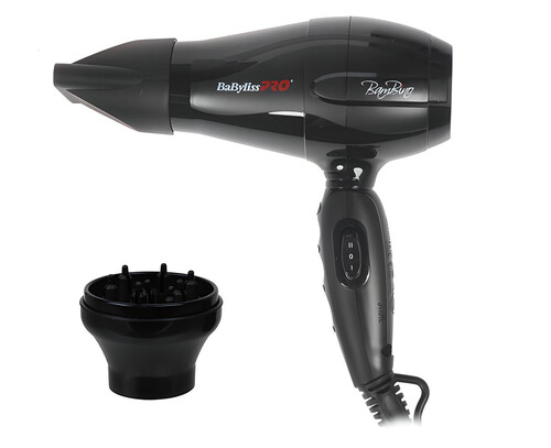 Купить Фен BaByliss Pro BamBino BAB5510E черный  1247266. Характеристики, отзывы и цены в Донецке