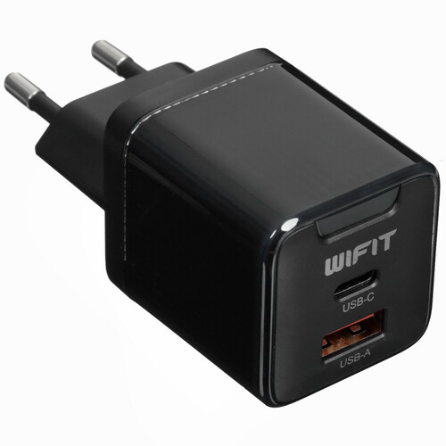 Купить Сетевое зарядное устройство Wifit WICHARGE GC1 черный  5484695. Характеристики, отзывы и цены в Донецке