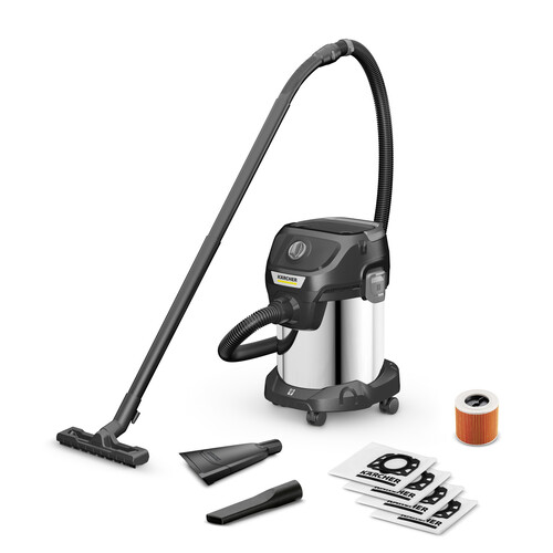 Купить Хозяйственный пылесос  Karcher KWD 3 S V-17/4/20 AE  9291755. Характеристики, отзывы и цены в Донецке