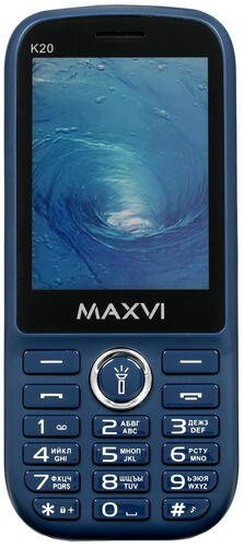 Купить Сотовый телефон Maxvi K20 синий  5005171. Характеристики, отзывы и цены в Донецке