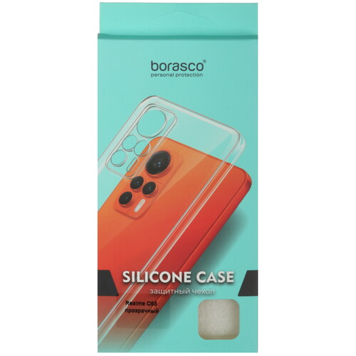 Купить Накладка  BoraSCO для realme C61/ C63 прозрачный  5473712. Характеристики, отзывы и цены в Донецке