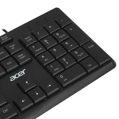Купить Клавиатура проводная Acer OKW121 [ZL.KBDEE.00B]  5097267. Характеристики, отзывы и цены в Донецке