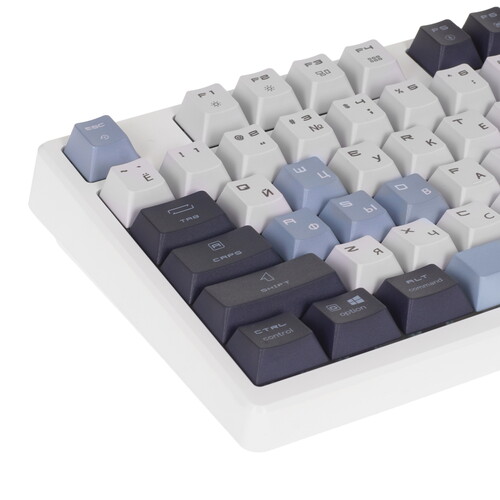 Купить Клавиатура  проводная + беспроводная MSI FORGE GK600 TKL Wireless Sky  5628623. Характеристики, отзывы и цены в Донецке