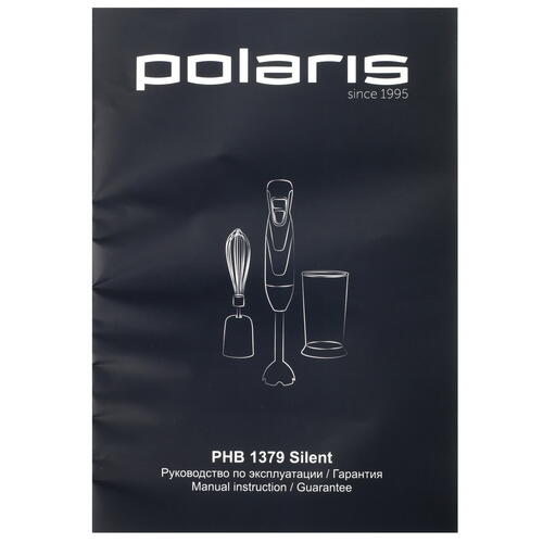 Купить Блендер погружной Polaris PHB 1379 Silent черный  5065654. Характеристики, отзывы и цены в Донецке
