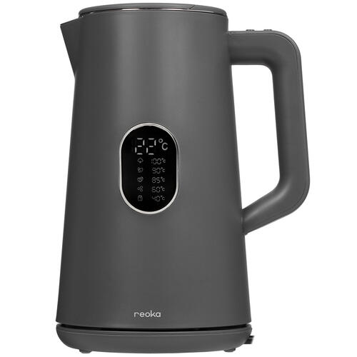 Купить Электрочайник Reoka RKEK-01TSG серый  9973902. Характеристики, отзывы и цены в Донецке