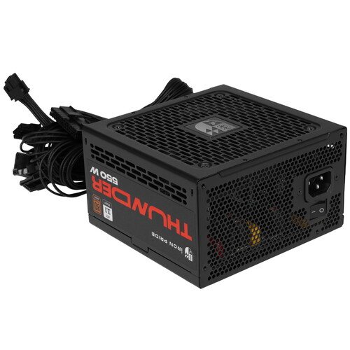 Купить Блок питания Iron Pride Thunder 550W  9257874. Характеристики, отзывы и цены в Донецке