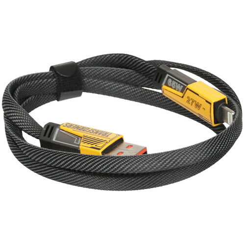 Купить Кабель плоский Transformers Lightning 8-pin, USB Type-C - USB 2.0 Type-A, USB Type-C желтый 1 м  9294343. Характеристики, отзывы и цены в Донецке