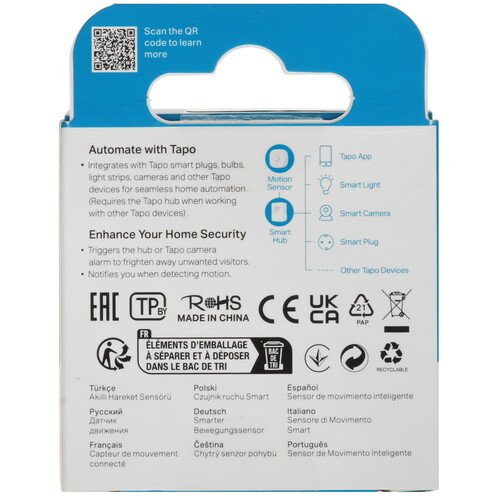 Купить Датчик TP-Link Tapo T100  5449655. Характеристики, отзывы и цены в Донецке