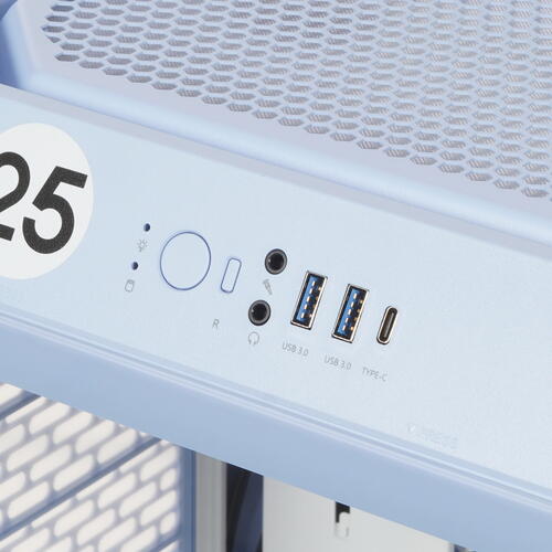 Купить Корпус Thermaltake The Tower 300 Hydrangea Blue [CA-1Y4-00SFWN-00] голубой  5447923. Характеристики, отзывы и цены в Донецке