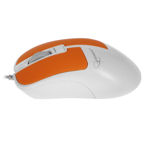 Купить Мышь проводная Gembird MOP-410-O белый  5020117. Характеристики, отзывы и цены в Донецке