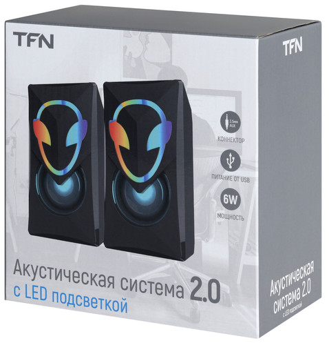 Купить Колонки TFN BS13-10 черный  5634131. Характеристики, отзывы и цены в Донецке