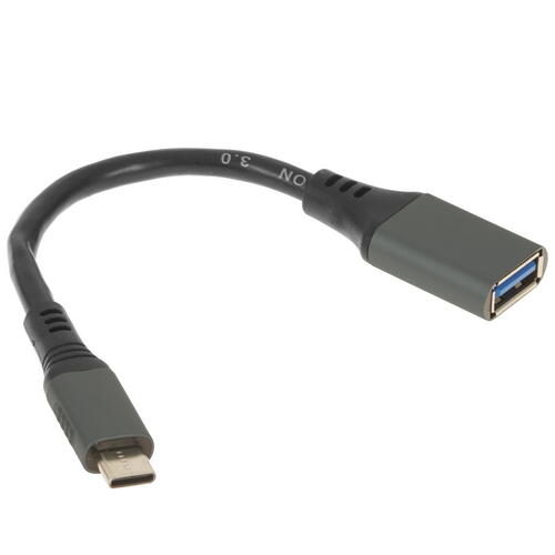 Купить OTG-кабель Cablexpert серый  5053116. Характеристики, отзывы и цены в Донецке