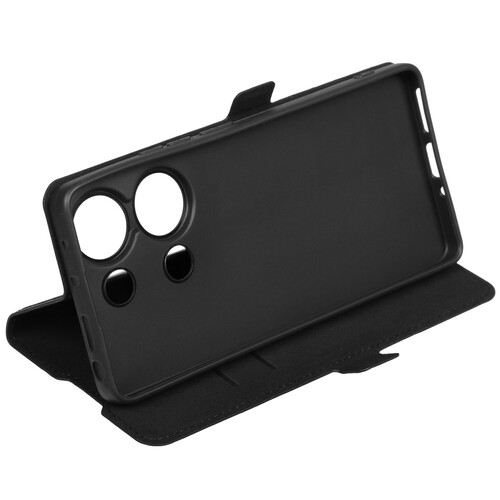 Купить Чехол-книжка  DF Flip Case для POCO M6 Pro/ Xiaomi Redmi Note 13 Pro черный  5472278. Характеристики, отзывы и цены в Донецке