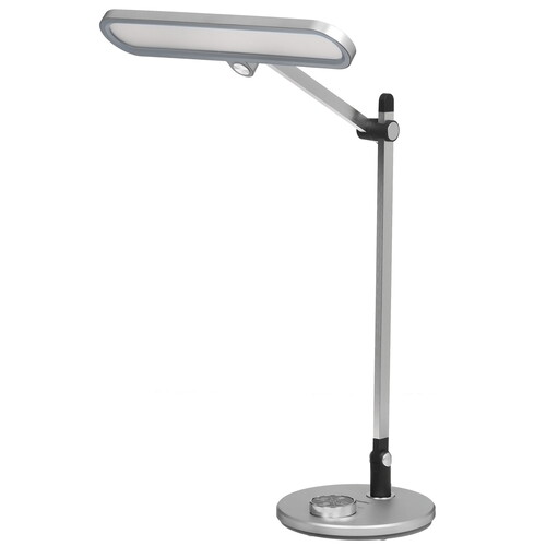 Купить Настольный светильник Camelion KD-879 C03 серебристый  9198530. Характеристики, отзывы и цены в Донецке