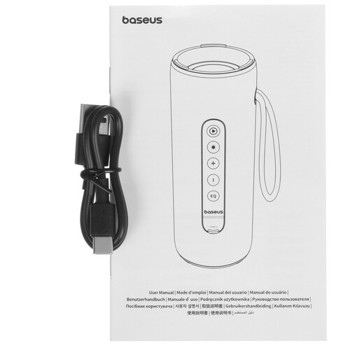Купить Портативная колонка Baseus AeQur VO20, черный  5604685. Характеристики, отзывы и цены в Донецке
