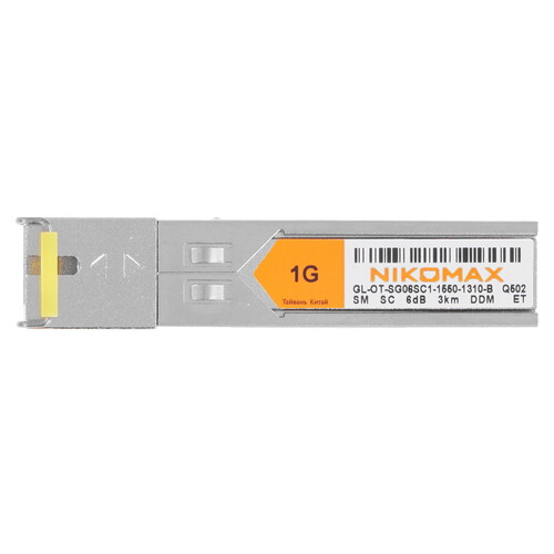Купить SFP-модуль NIKOMAX GL-OT-SG06SC1-1550-1310-B  5631025. Характеристики, отзывы и цены в Донецке