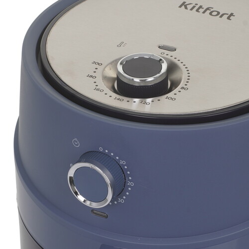 Купить Аэрогриль Kitfort КТ-8118 серый  9263511. Характеристики, отзывы и цены в Донецке