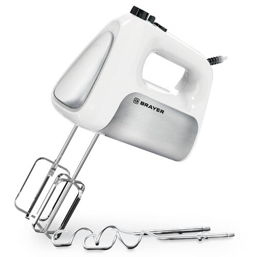 Купить Миксер BRAYER 1303BR белый  5354687. Характеристики, отзывы и цены в Донецке