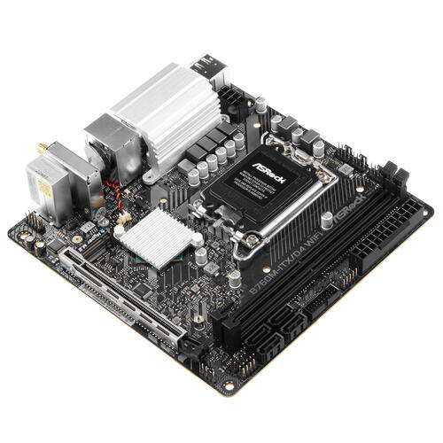 Купить Материнская плата ASRock B760M-ITX/D4 WiFi  5094825. Характеристики, отзывы и цены в Донецке