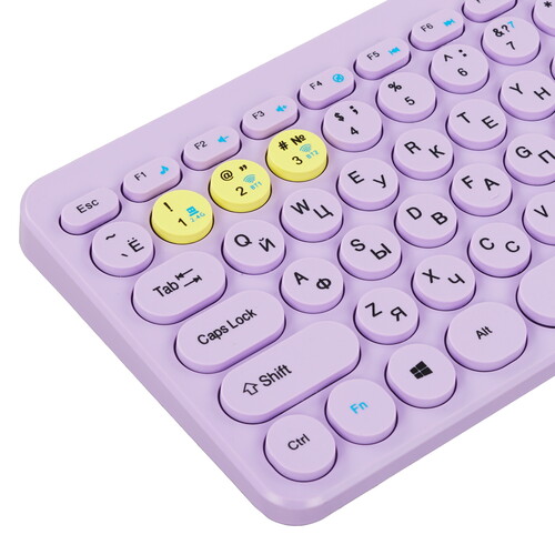 Купить Клавиатура+мышь беспроводная   Smartbuy 510590 фиолетовый  9190196. Характеристики, отзывы и цены в Донецке