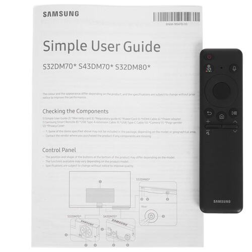 Купить 43" Смарт-монитор Samsung Smart M7 M70D S43DM700UI черный  5469082. Характеристики, отзывы и цены в Донецке