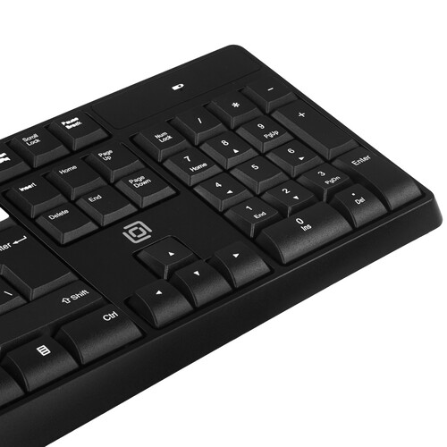 Купить Клавиатура+мышь беспроводная   Оклик S260W черный  9267456. Характеристики, отзывы и цены в Донецке