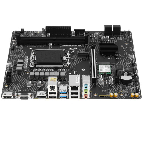 Купить Материнская плата MSI PRO H610M-G WIFI DDR4  5409354. Характеристики, отзывы и цены в Донецке