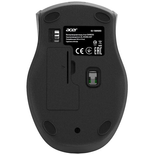 Купить Мышь беспроводная Acer OMR030  черный  4707625. Характеристики, отзывы и цены в Донецке