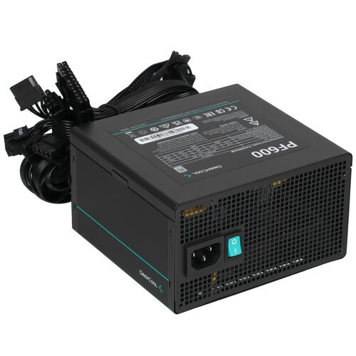 Купить Блок питания DEEPCOOL PF600 [R-PF600D-HA0B-EU] черный  4853758. Характеристики, отзывы и цены в Донецке