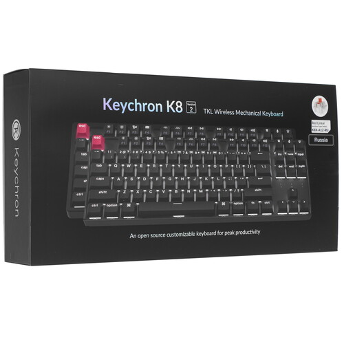 Купить Клавиатура  проводная + беспроводная Keychron K8 version 2  9262287. Характеристики, отзывы и цены в Донецке