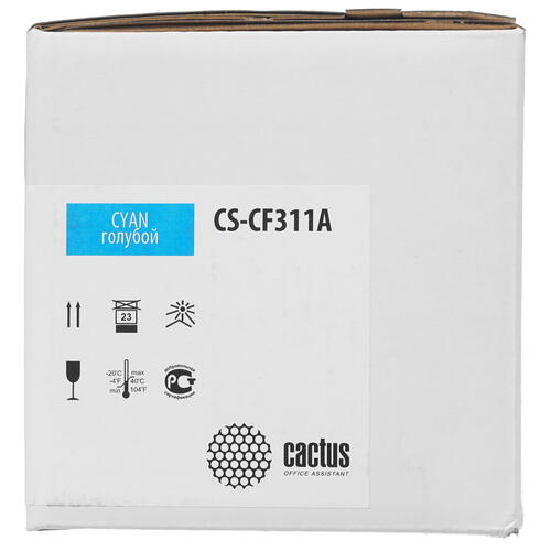 Купить Картридж лазерный Cactus CS-CF311A голубой, с чипом  7939340. Характеристики, отзывы и цены в Донецке