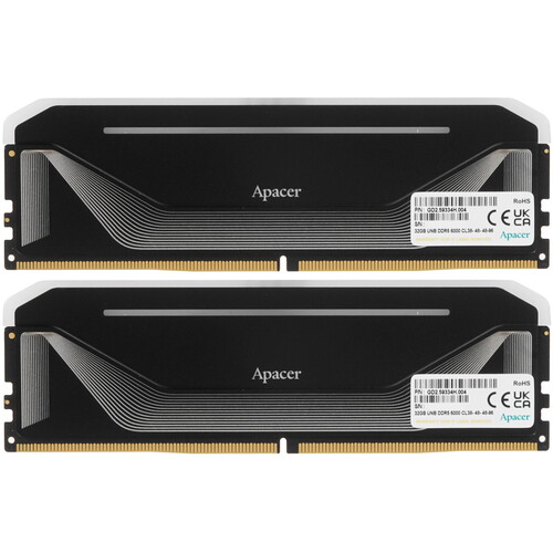 Купить Серверная оперативная память Apacer NOX RGB [AH5U64G60C622NBAA-2] 64 ГБ  5616575. Характеристики, отзывы и цены в Донецке