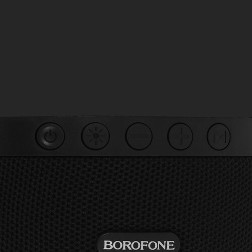 Купить Портативная колонка Borofone BP8 Glazed, прозрачный  9237931. Характеристики, отзывы и цены в Донецке