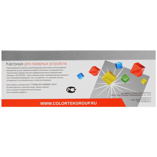 Купить Картридж лазерный Colortek TK-1130 черный  8157629. Характеристики, отзывы и цены в Донецке