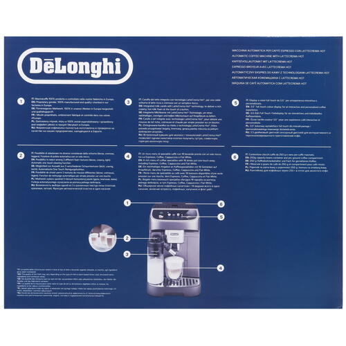 Купить Кофемашина автоматическая DeLonghi DL ECAM320.70.TB серый  9087239. Характеристики, отзывы и цены в Донецке