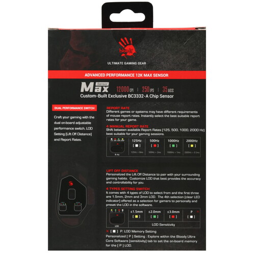 Купить Мышь проводная A4Tech Bloody W95 Max  9295941. Характеристики, отзывы и цены в Донецке
