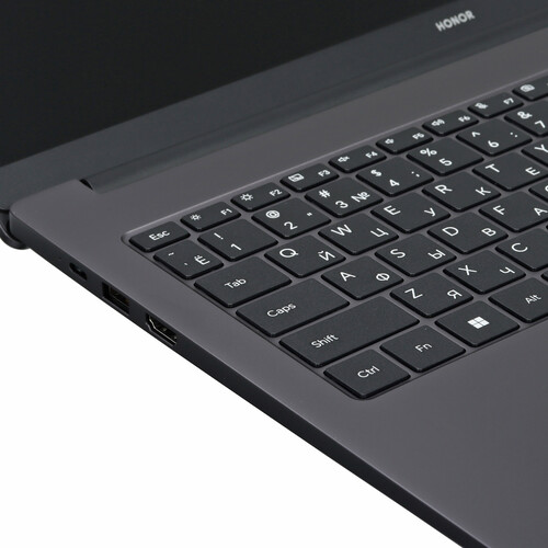 Купить 16" Ноутбук HONOR MagicBook X16 2025 серый  5608546. Характеристики, отзывы и цены в Донецке