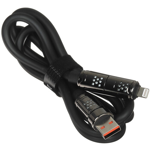 Купить Кабель круглый Hoco Lightning 8-pin, USB Type-C - USB 2.0 Type-A, USB Type-C черный 1.2 м  5635286. Характеристики, отзывы и цены в Донецке