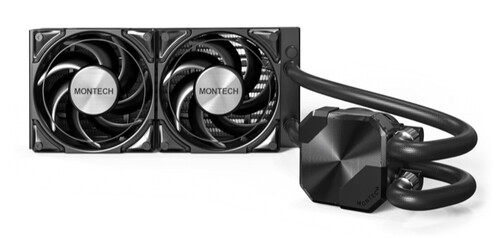 Купить Система охлаждения Montech HyperFlow Silent 240 черная  5620756. Характеристики, отзывы и цены в Донецке