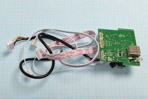 Купить Плата (FK + LED-ind + USB + IR) для колонок F&amp  4845577. Характеристики, отзывы и цены в Донецке