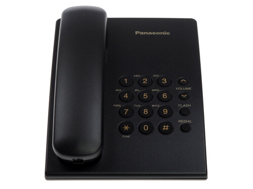 Купить Телефон проводной Panasonic KX-TS2350RUB  0145867. Характеристики, отзывы и цены в Донецке