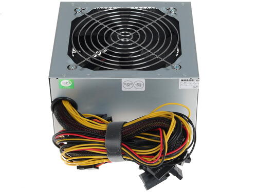 Купить Блок питания POWERMAN 500W [PM-500 80plus] серый  1106315. Характеристики, отзывы и цены в Донецке