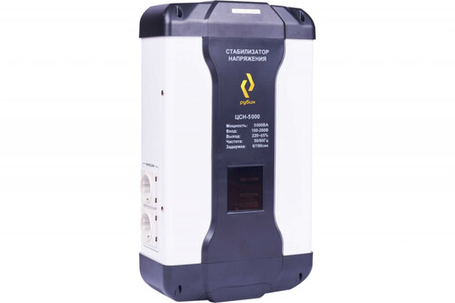 Купить Стабилизатор напряжения РУБИН ЦСН-5000  9100294. Характеристики, отзывы и цены в Донецке