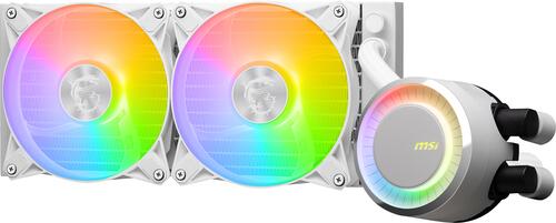 Купить Система охлаждения MSI MAG CORELIQUID E240  белая  5458212. Характеристики, отзывы и цены в Донецке