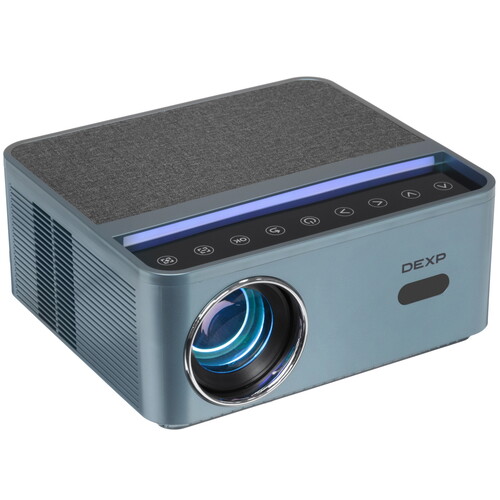 Купить Проектор DEXP М400 голубой  9088250. Характеристики, отзывы и цены в Донецке