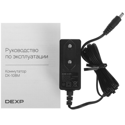 Купить Коммутатор DEXP DX-108M  9072019. Характеристики, отзывы и цены в Донецке
