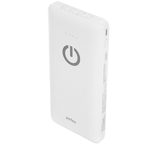Купить Портативный аккумулятор PERFEO Absolute белый  9172497. Характеристики, отзывы и цены в Донецке